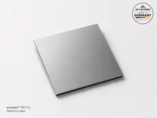arrandee Platin-beschichtetes Substrat auf Borosilikatglas